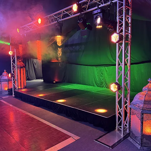 Stage, Stands & Truss
